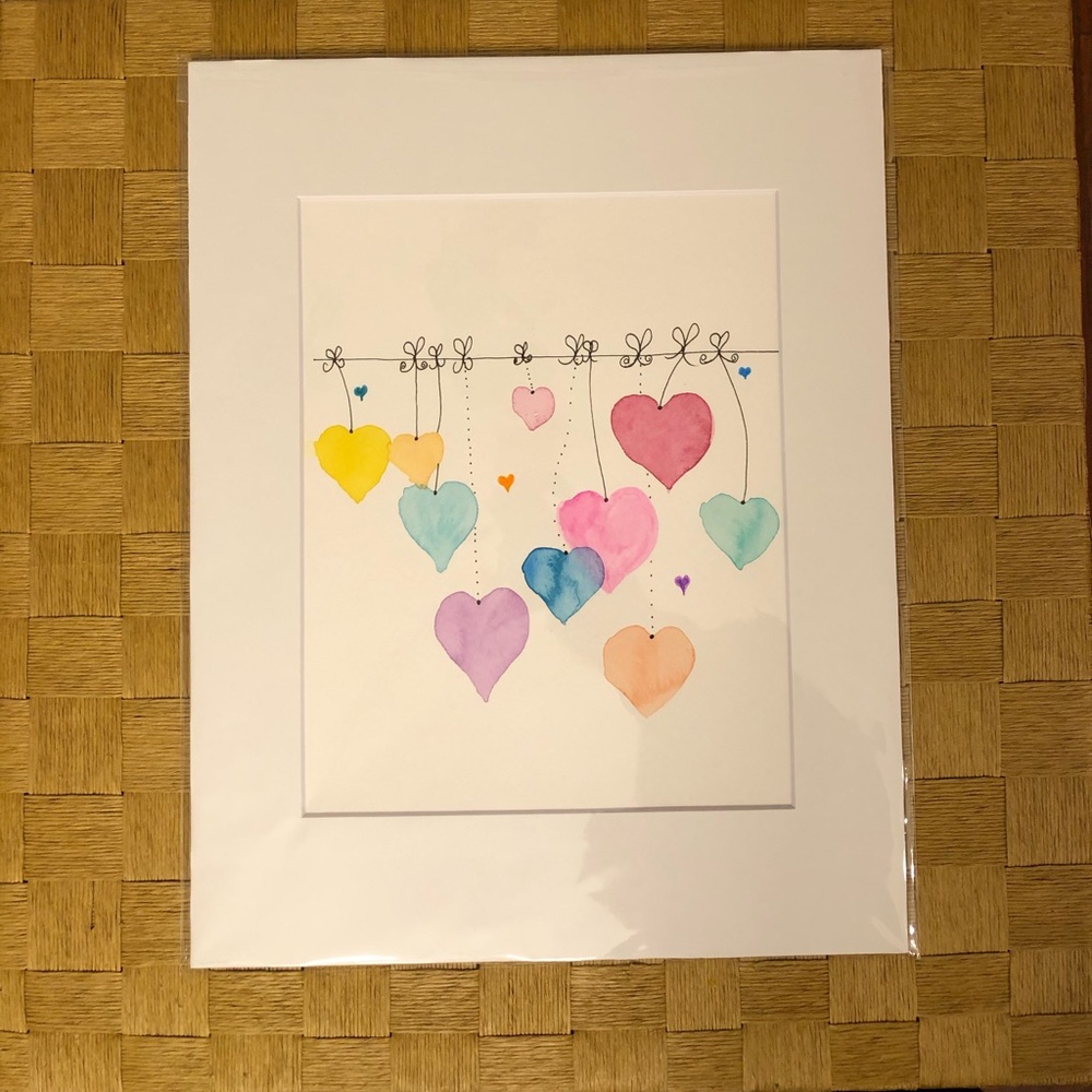 Original watercolor painting